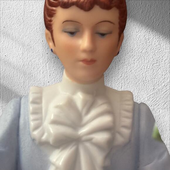 Avon 1995 Mrs. Albee Award Collectible Vintage Hand Painted NO BOX Beautiful - Picture 7 of 8